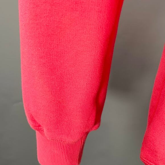 MAHARISHI Size M Pink Green Embroidery Organic Cotton Crew Neck Sweatshirt - Picture 7 of 9